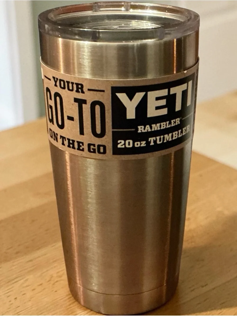 Yeti Rambler 20 oz Tumbler in Stainless Steel
